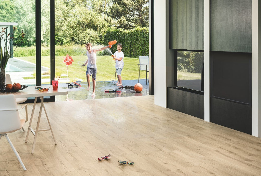What makes laminate flooring, laminate flooring?
