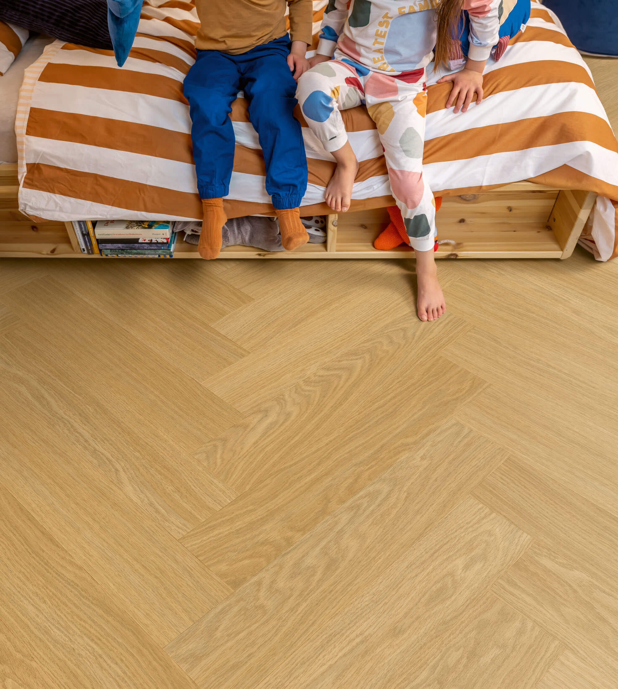Ciro Herringbone - Pure Oak Honey