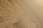 Close-up of wooden flooring with a natural finish