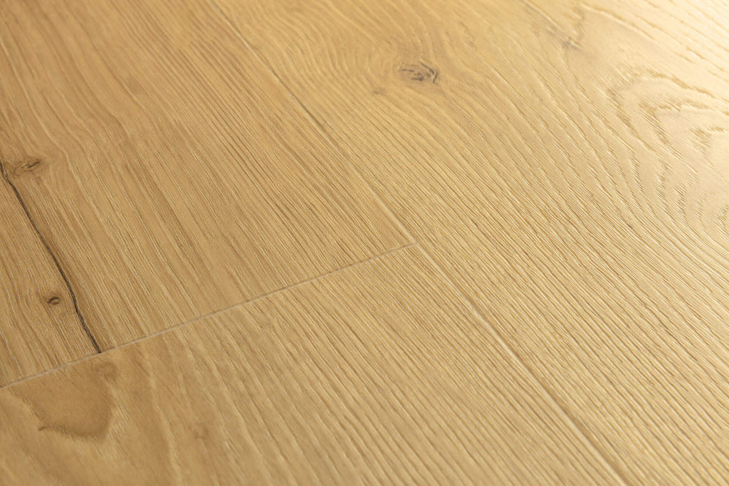 Close-up of a wooden floor with visible grain and texture