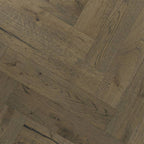 Corsica Herringbone - Coffee Oak