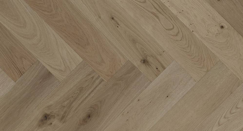 High Country European Oak Herringbone - Beechworth