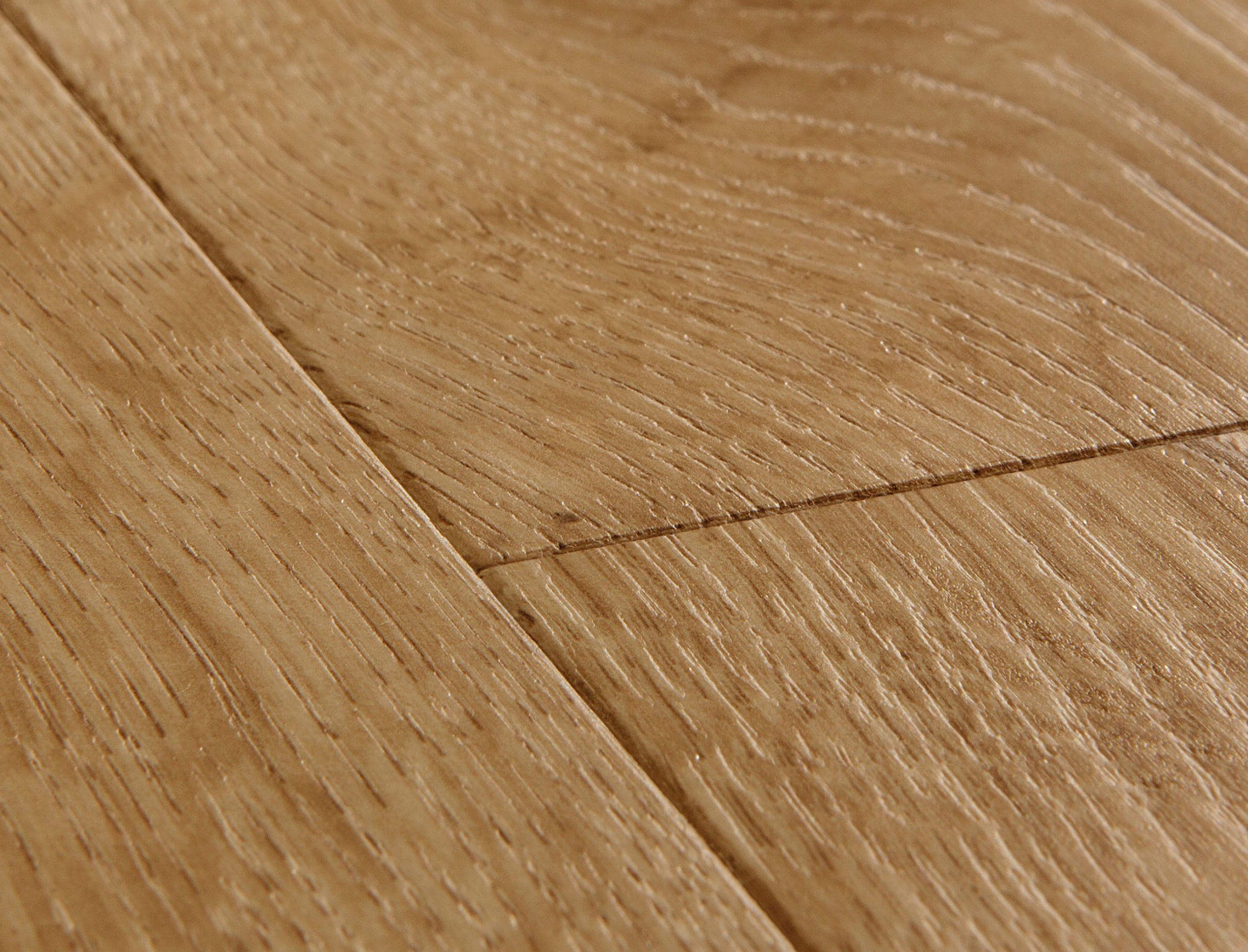 Close-up of wooden flooring with a visible grain pattern